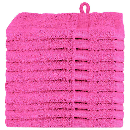 Asciugamano per Ospiti SOLUND 10 pcs Rosa 15 x 21 cm 550 gsm
