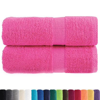 Asciugamani Premium SOLUND 2 pz Rosa 30x30 cm 600 g/mÂ²