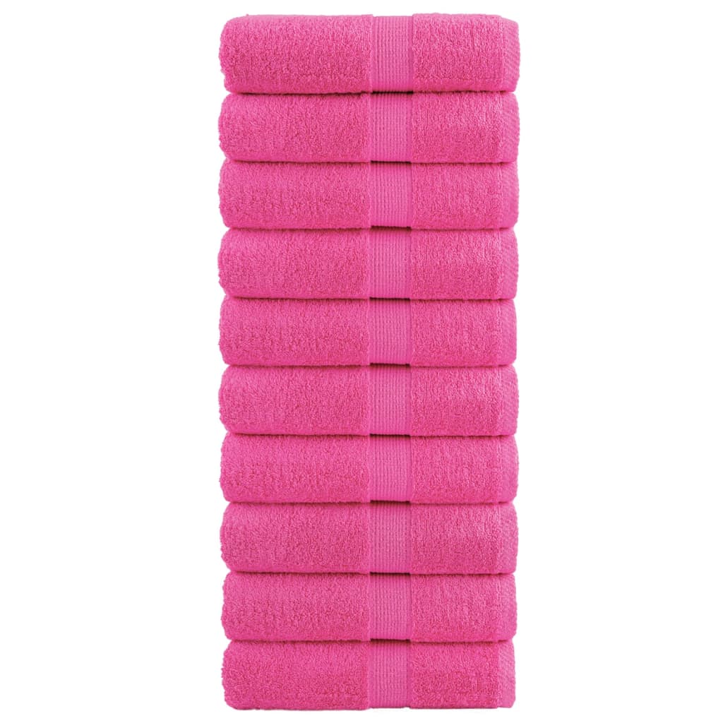 Salviette Premium SOLUND 10 pz Rosa 30x30 cm 600 g/mÂ²