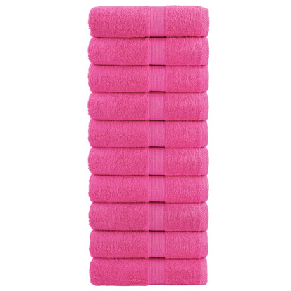 Salviette Premium SOLUND 10 pz Rosa 30x30 cm 600 g/mÂ²