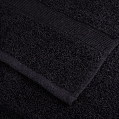 Set ASciugamani SOLUND 8 pz Neri 600 gsm