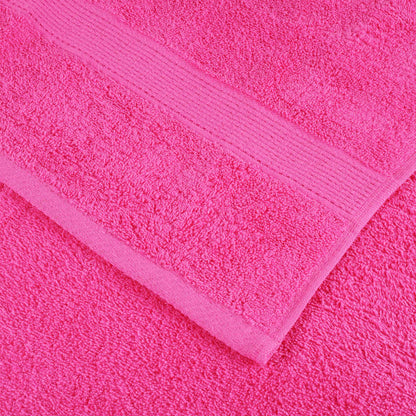 Set ASciugamani SOLUND 8 pz Rosa 600 gsm