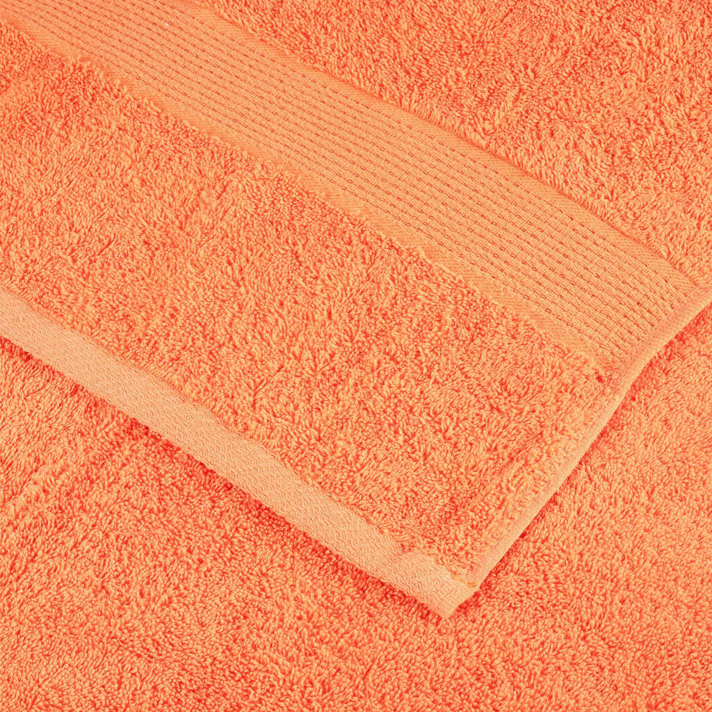 Set ASciugamani SOLUND 6 pz Arancioni 600 gsm