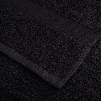 Set ASciugamani SOLUND 6 pz Neri 600 gsm
