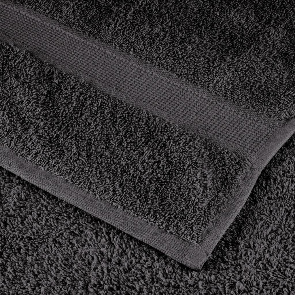 Set ASciugamani SOLUND 12 pz Antracite 600 gsm