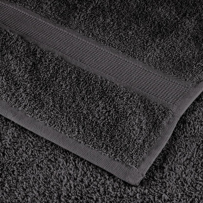 Set ASciugamani SOLUND 12 pz Antracite 600 gsm