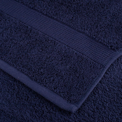 Set ASciugamani SOLUND 12 pz Blu Navy 600 gsm