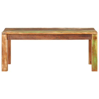 Tavolino da CaffÃ¨ 110x55x40 cm Legno massello recuperato