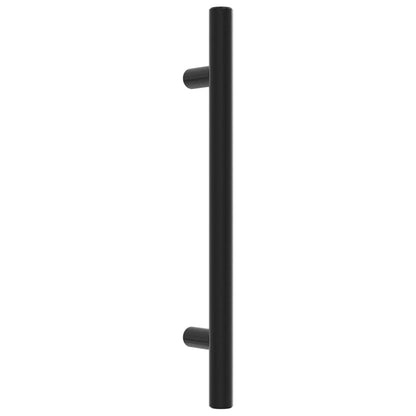 Maniglie per Mobili 20 pz Nere 128 mm in Acciaio Inox