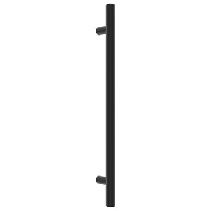 Maniglie per Mobili 20 pz Nere 192 mm in Acciaio Inox
