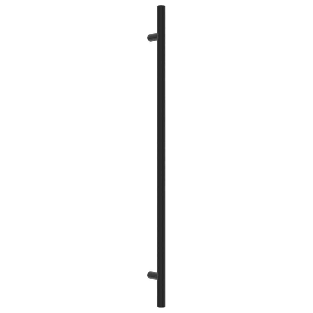 Maniglie per Mobili 20 pz Nere 320 mm in Acciaio Inox