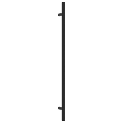 Maniglie per Mobili 20 pz Nere 320 mm in Acciaio Inox