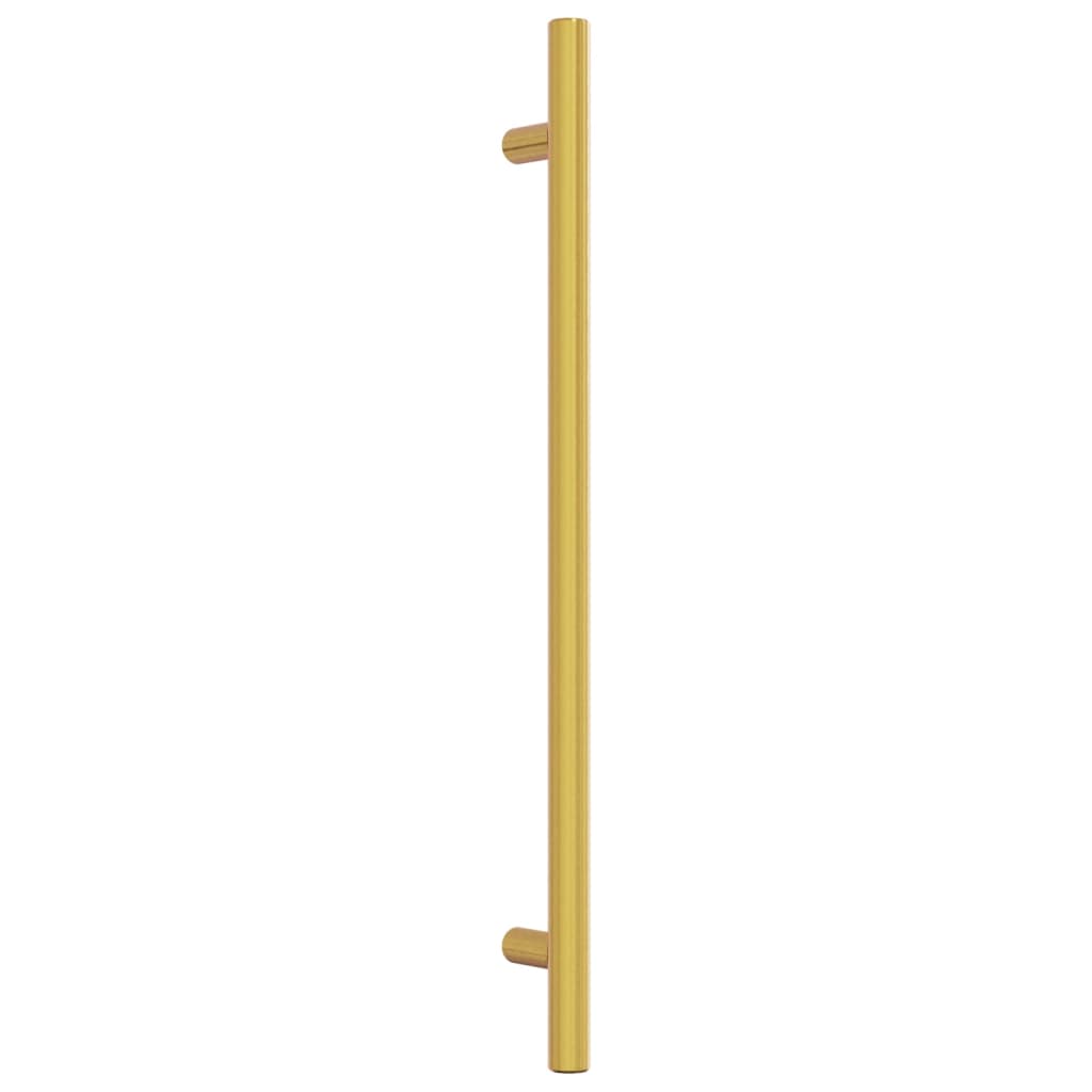 Maniglie per Mobili 10 pz Oro 224 mm in Acciaio Inox