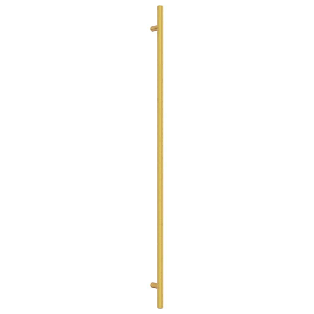 Maniglie per Mobili 10 pz Oro 480 mm in Acciaio Inox