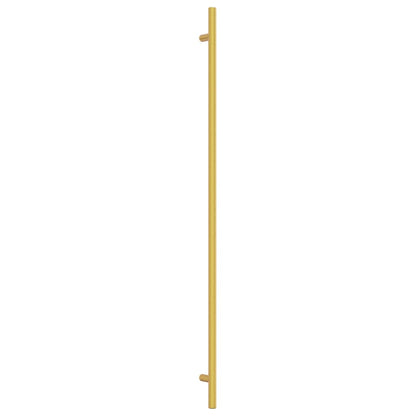 Maniglie per Mobili 10 pz Oro 480 mm in Acciaio Inox
