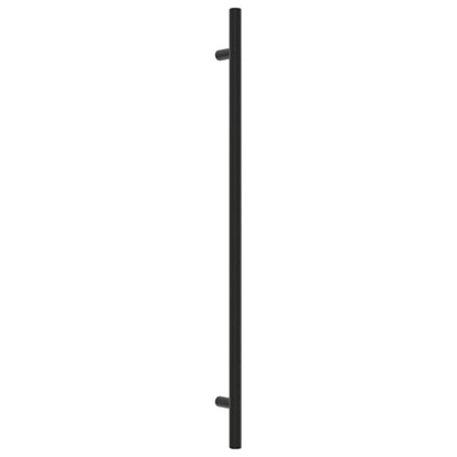 Maniglie per Mobili 20 pz Nere 320 mm in Acciaio Inox