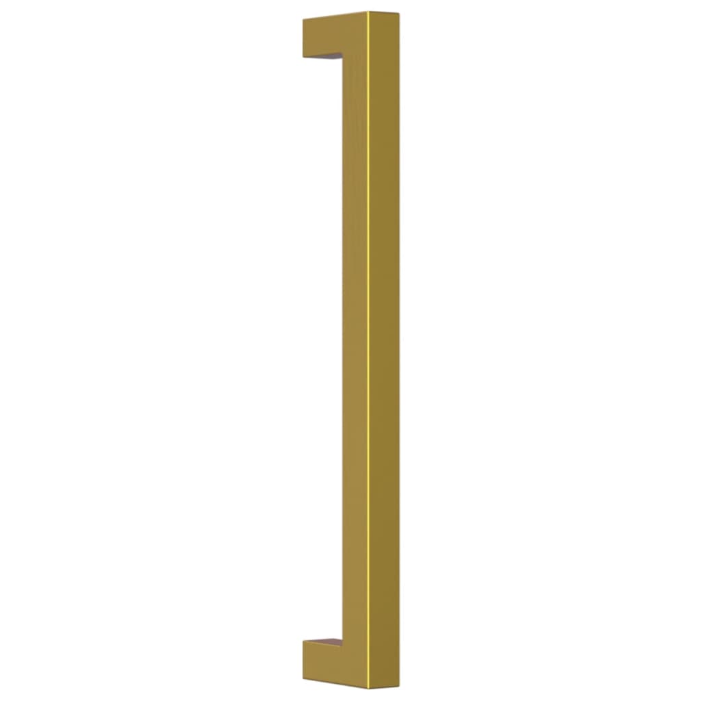 Maniglie per Mobili 10 pz Oro 192 mm in Acciaio Inox