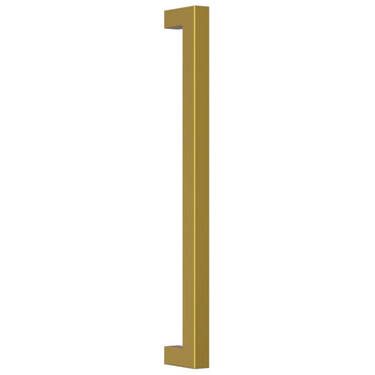 Maniglie per Mobili 10 pz Oro 224 mm in Acciaio Inox
