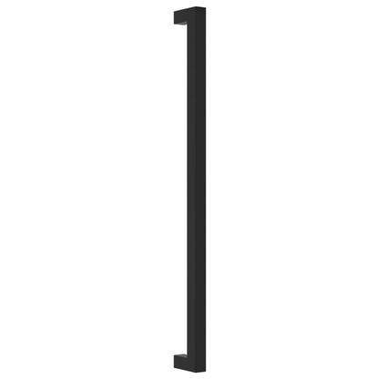 Maniglie per Mobili 20 pz Nere 320 mm in Acciaio Inox