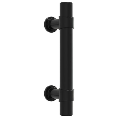 Maniglie per Mobili 20pz Nere 64 mm in Acciaio Inox