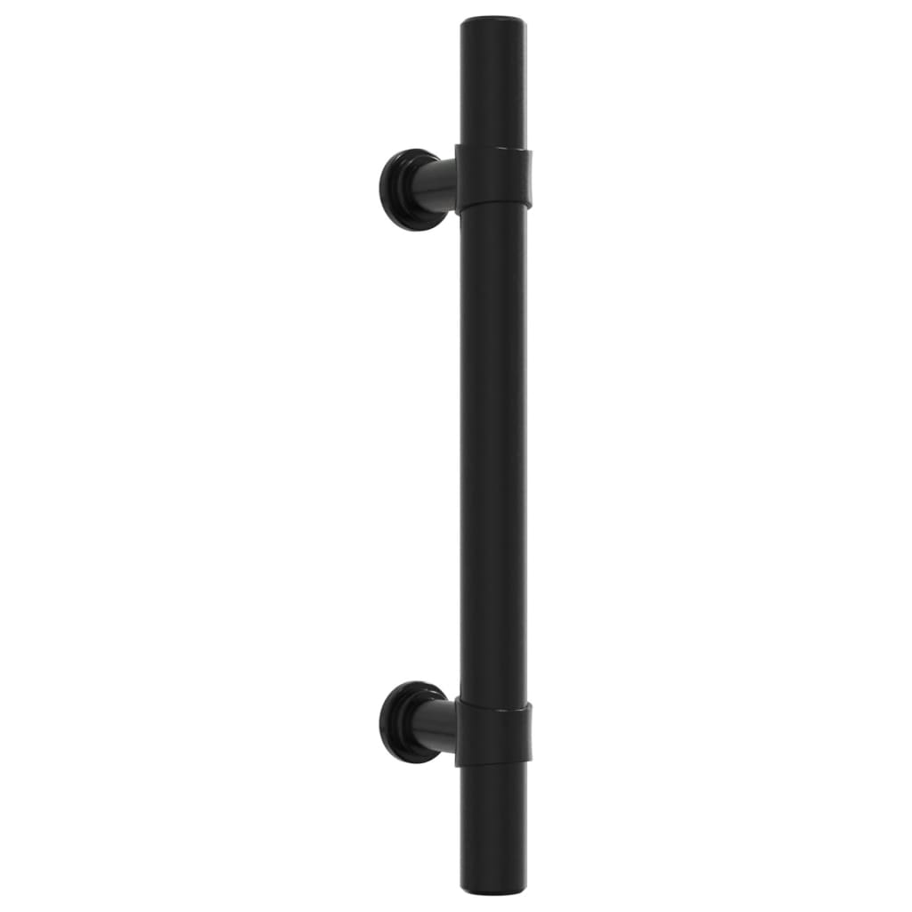 Maniglie per Mobili 20 pz Nere 96 mm in Acciaio Inox