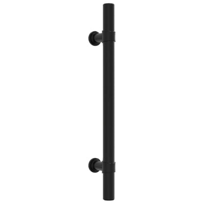Maniglie per Mobili 20 pz Nere 128 mm in Acciaio Inox