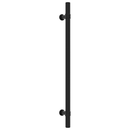 Maniglie per Mobili 20 pz Nere 224 mm in Acciaio Inox