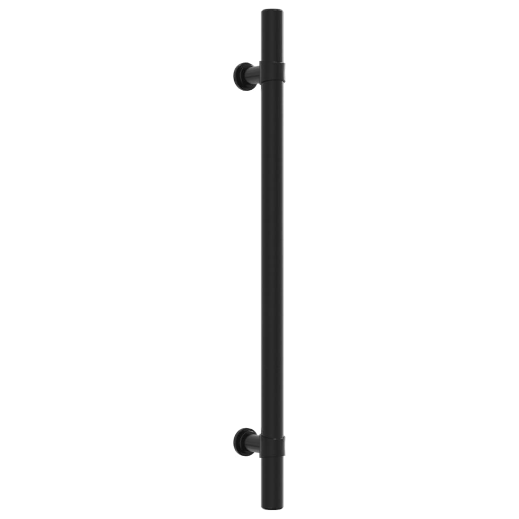 Maniglie per Mobili 10 pz Nere 192 mm in Acciaio Inox