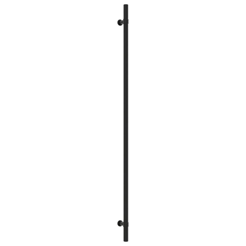 Maniglie per Mobili 10 pz Nere 480 mm in Acciaio Inox