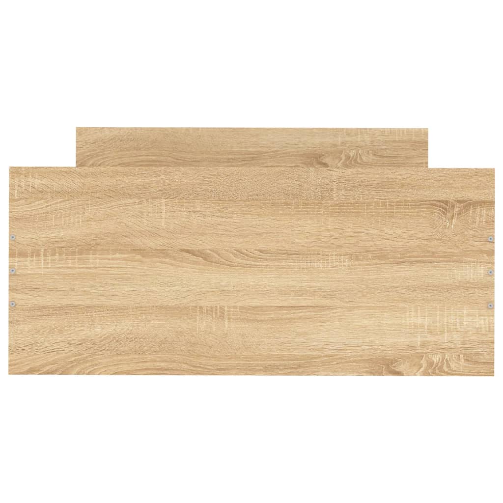 Giroletto senza Materasso Rovere Sonoma 90x200 cm in Truciolato