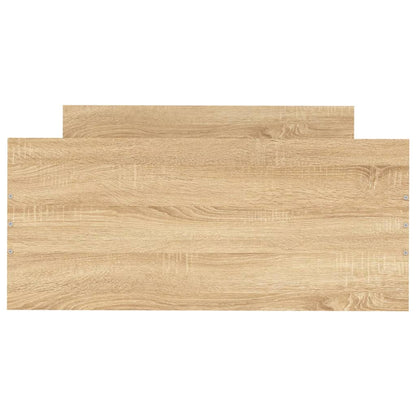 Giroletto senza Materasso Rovere Sonoma 90x200 cm in Truciolato