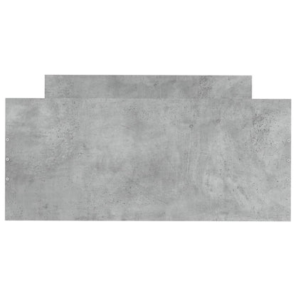 Giroletto Grigio Cemento 90x200 cm in Legno Multistrato