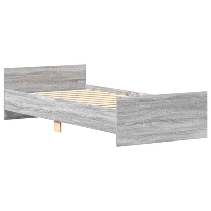 Giroletto Grigio Sonoma 90x200 cm in Legno Multistrato