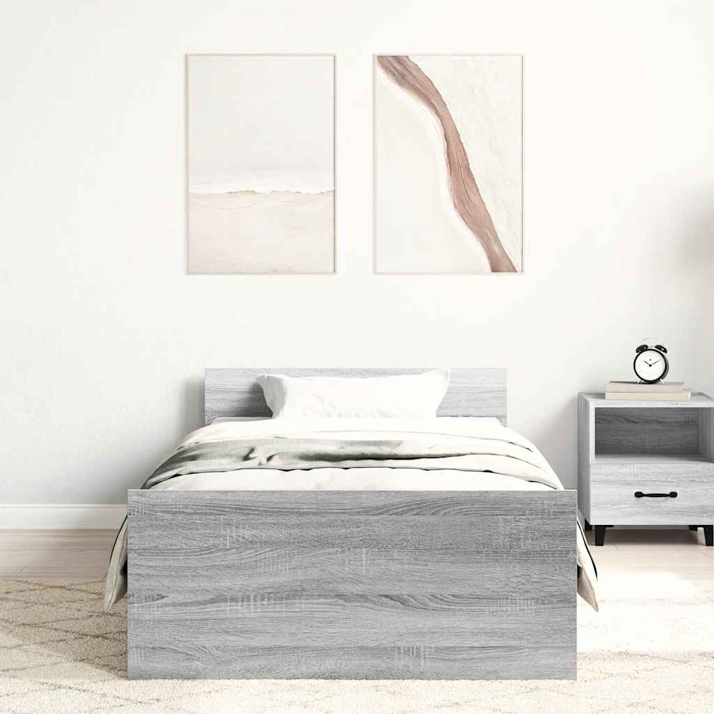 Giroletto Grigio Sonoma 100x200 cm in Legno Multistrato