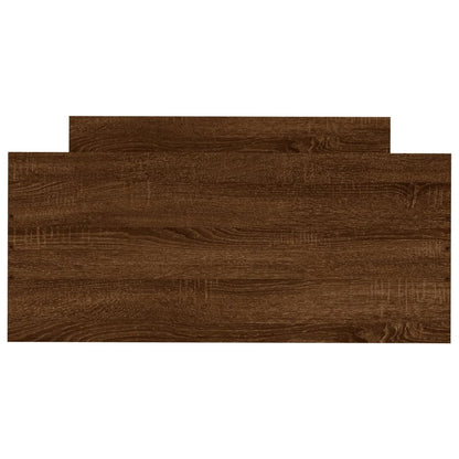 Giroletto senza Materasso Rovere Marrone 100x200 cm Truciolato