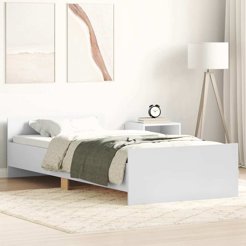 Giroletto Bianco 90x190 cm in Legno Multistrato