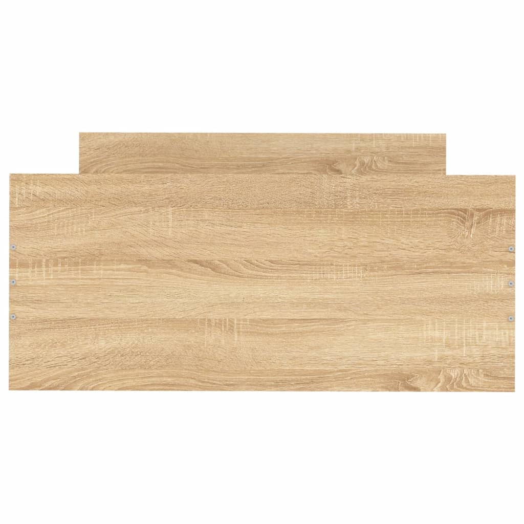 Giroletto senza Materasso Rovere Sonoma 90x190 cm in Truciolato