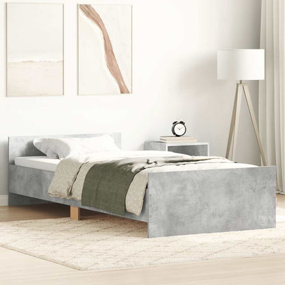 Giroletto Grigio Cemento 90x190 cm in Legno Multistrato