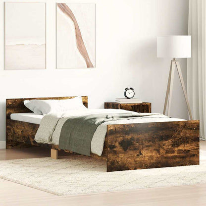 Giroletto senza Materasso Rovere Fumo 90x190 cm in Truciolato