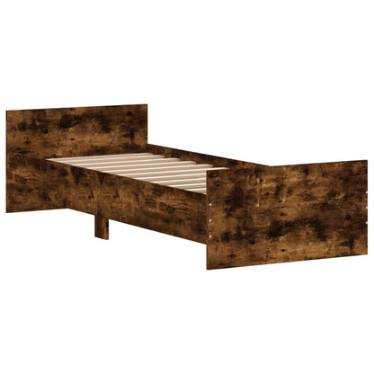 Giroletto senza Materasso Rovere Fumo 75x190 cm in Truciolato