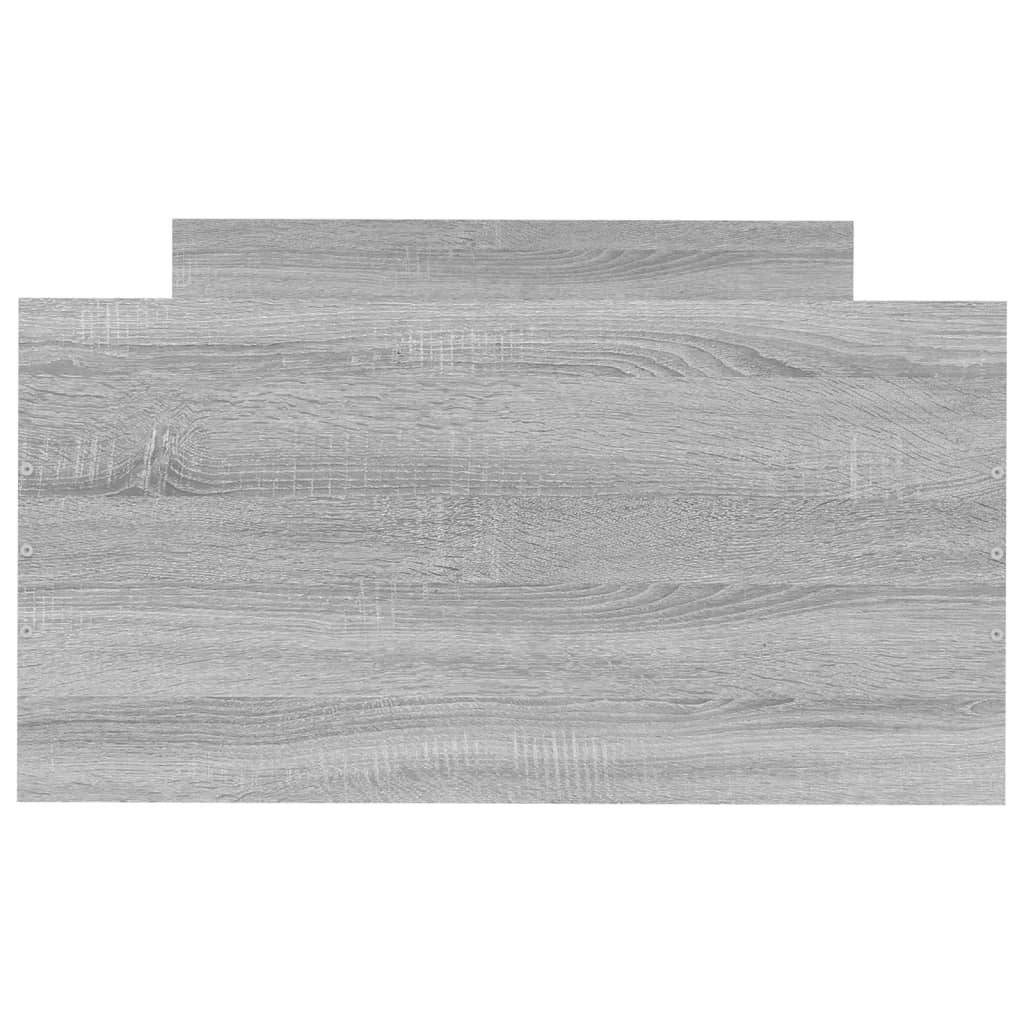 Giroletto Grigio Sonoma 75x190cm Small Single Legno Multistrato