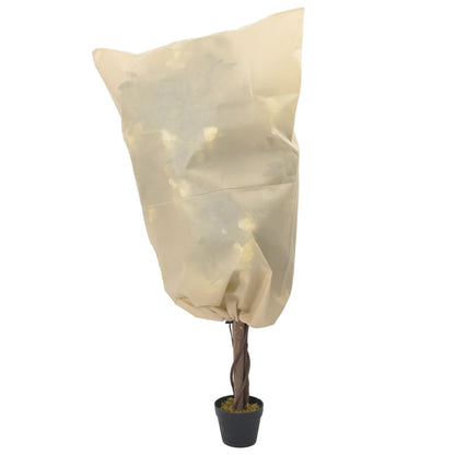 Coperture con Coulisse per Piante 4pz 70 g/mÂ² 0,8x0,8 m