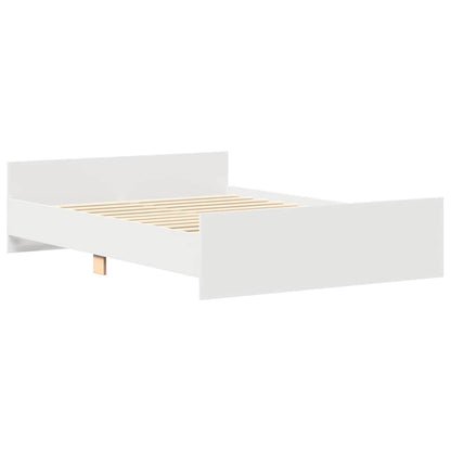 Giroletto con Testiera e Pediera Bianco 120x200 cm