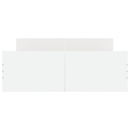Giroletto con Testiera e Pediera Bianco 120x200 cm