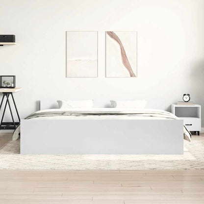 Giroletto con Testiera e Pediera Bianco 160x200 cm