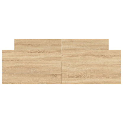 Giroletto con Testiera e Pediera Rovere Sonoma 140x190 cm