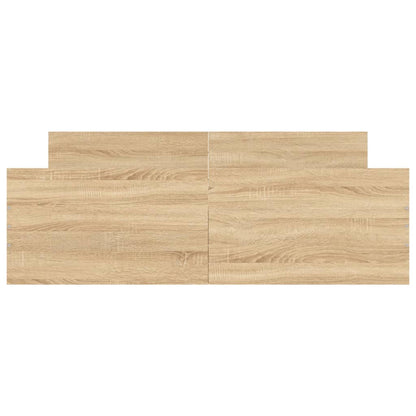 Giroletto con Testiera e Pediera Rovere Sonoma 135x190 cm