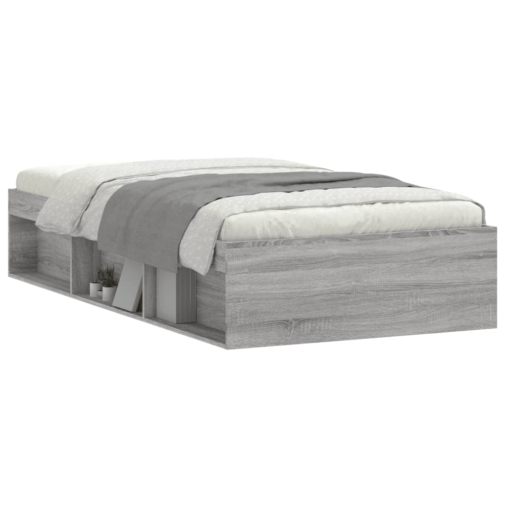 Giroletto senza Materasso Rovere Sonoma 90x190 cm