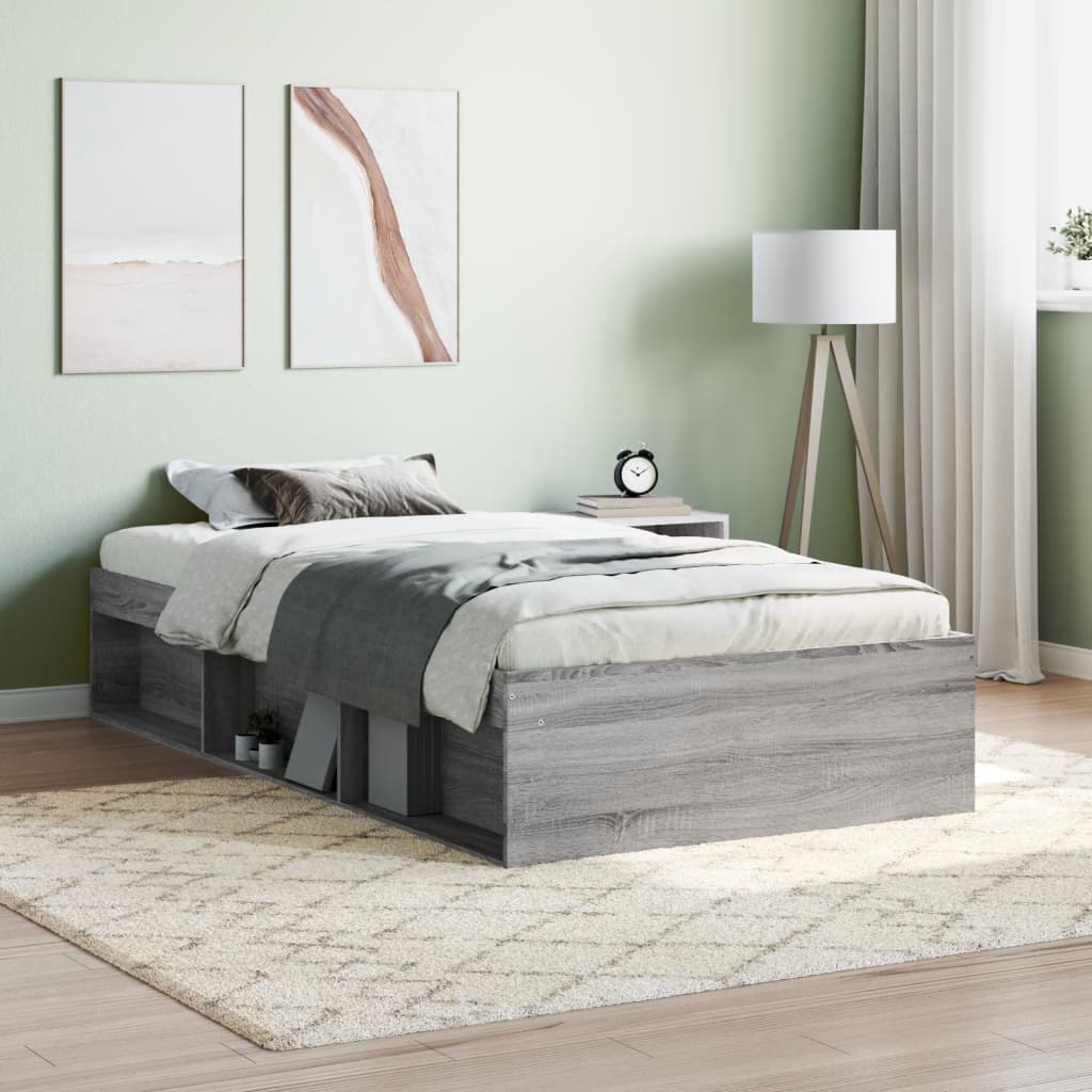 Giroletto senza Materasso Rovere Sonoma 90x190 cm