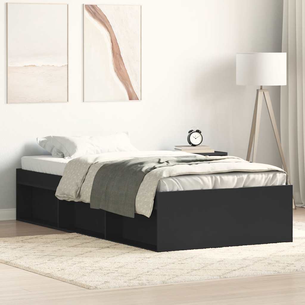Giroletto Nero 75x190 cm Small Single